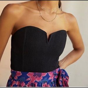 Anthropologie Bustier Tube Top - NWT